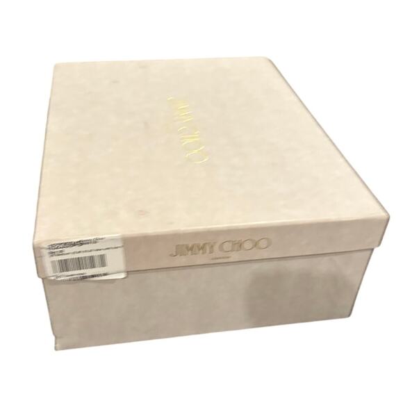 Jimmy Choo Bing Denim Embellished Pump Heels Gala Party Guest Formal Statement 5 - Picture 12 of 13